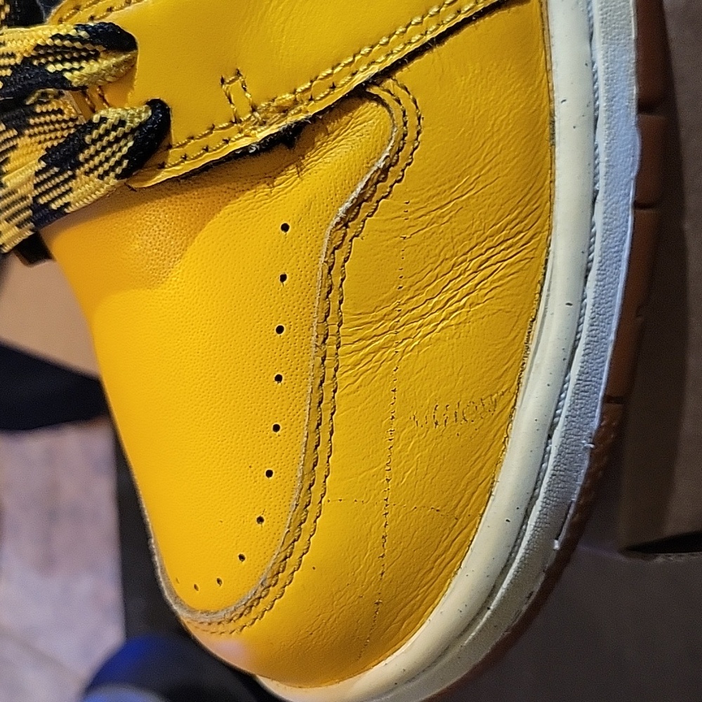 Nike Air Force II Rare "Black Yellow Gum" (2009) Mens 11.5 EUC - Picture 10 of 12